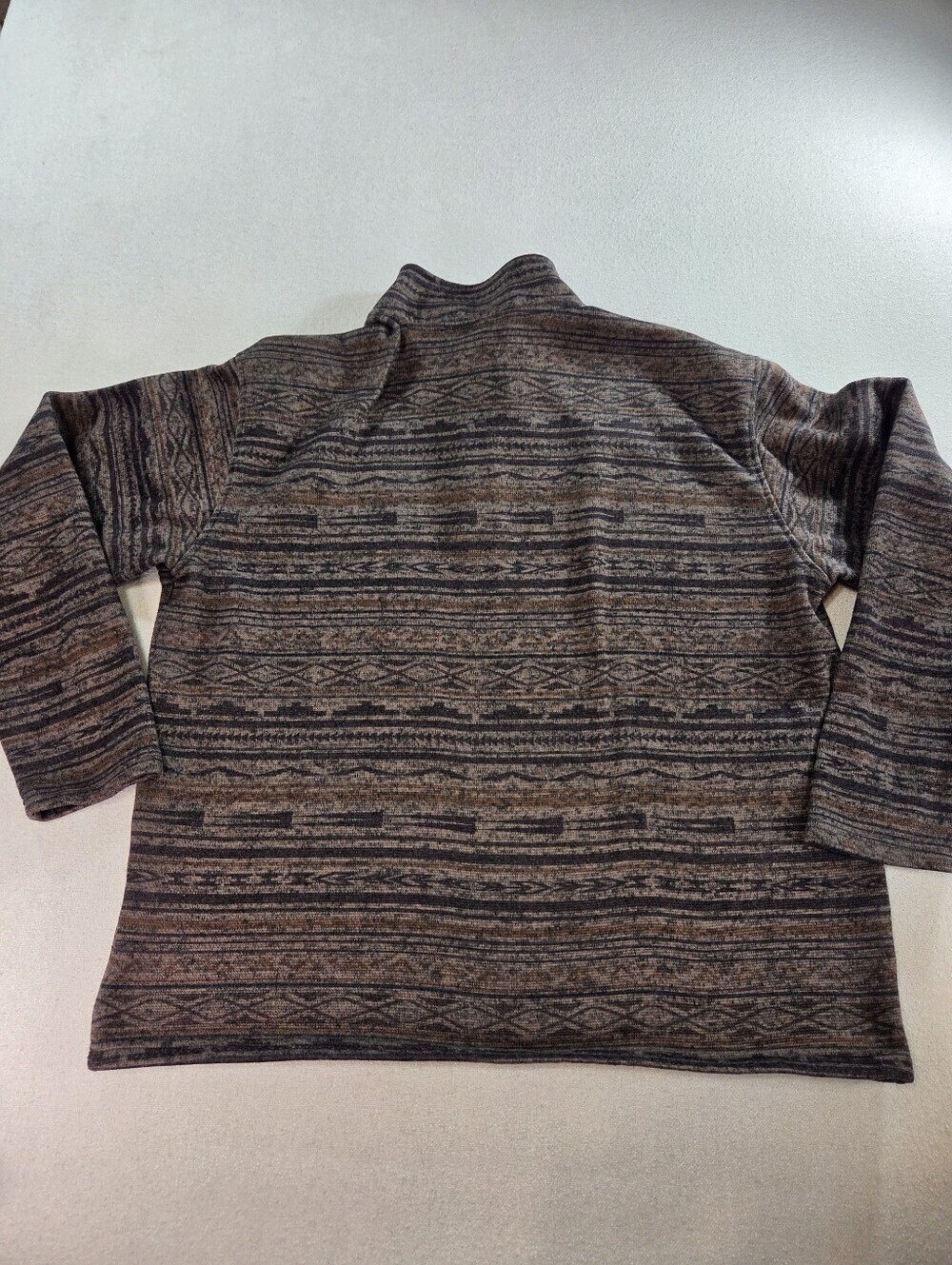 Ariat XL Southwest Fleece Snap Neck Pullover - Picture 9 of 9
